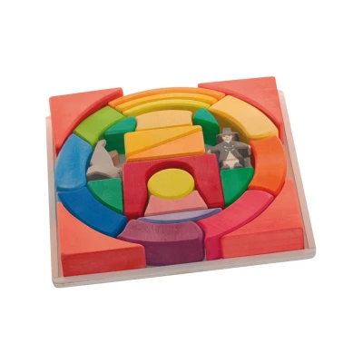 Afbeelding van Ostheimer Regenboog bouwset circus