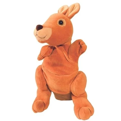 Afbeelding van Beleduc Handpuppe KÄNGURU Knuffel voor kinderen, Maat: One Size, Orange