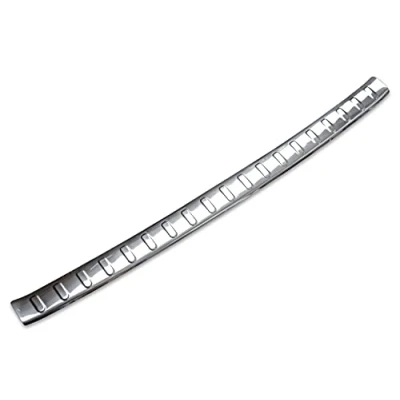 Afbeelding van Bumperbescherming roestvrij staal chroom compatibel met FIAT 500 500C 2007 2015 afschuining premium kwaliteit van RECAMBO