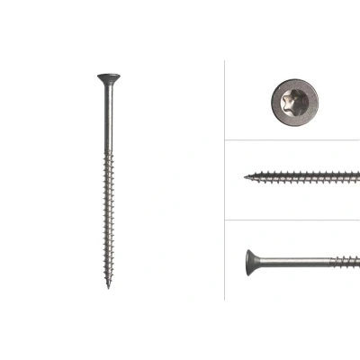 Afbeelding van Spaanplaatschroeven RVS A2 4 x 70 mm Torx 20 200 Stuks