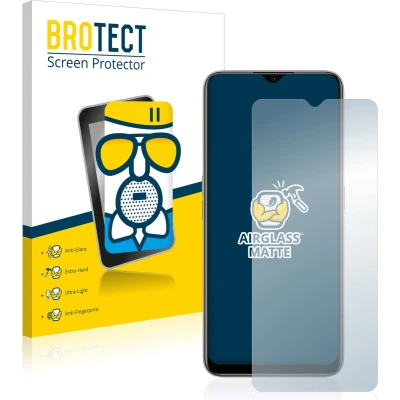 Afbeelding van BROTECT Antireflecterende Glas Screen Protector Mat voor Oppo A5 2020 Schermbeschermer [Beschermglas Folie niet Gehard Glas]