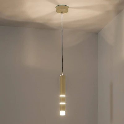 Afbeelding van Paul Neuhaus Messing hanglamp Pure Vega 3000K 2211 60