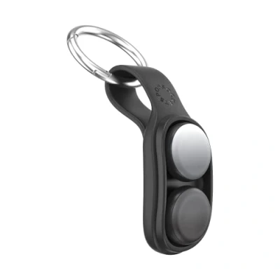 Afbeelding van PopSockets: PopPuck Trick Magnet en Fidget Toy met Twee Magnetische Pucks Inbegrepen Black Flip