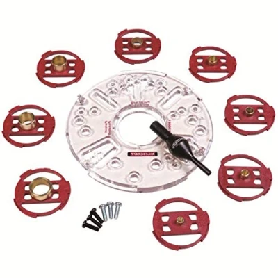 Afbeelding van Milescraft 1201 Basisplaat/Bushing Set voor Routers