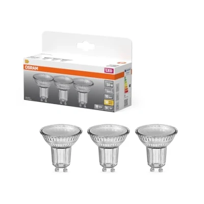 Afbeelding van OSRAM LED Spot Star PAR16 reflector, 2700 K warm wit, 3,7 W, GU10, 36, 350 lm, helder, voor spots, accentverlichting, vitrines, 15.000 uur