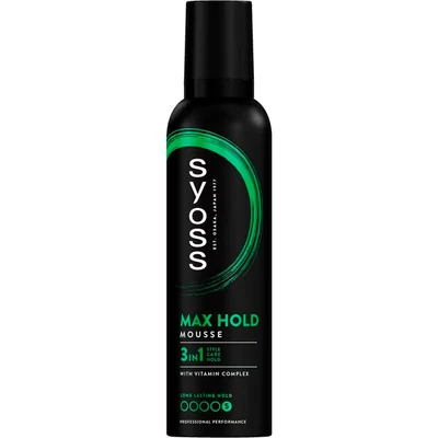 Afbeelding van Syoss Haarmousse Max Hold 250ml