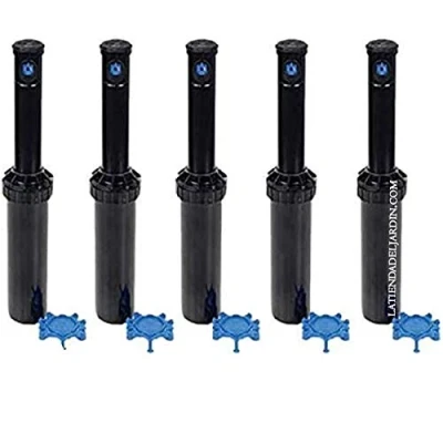 Afbeelding van Pack 5 x SPRINKLER Rain Bird 3504 PC, bereik 4,60 tot 10,70 m, 1/2 inch binnendraad