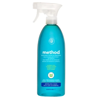 Afbeelding van Method Badkamerreinigerspray Eucalyptus Mint 828ML