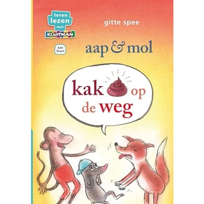 Afbeelding van aap en mol. kak op de weg (Hardback)