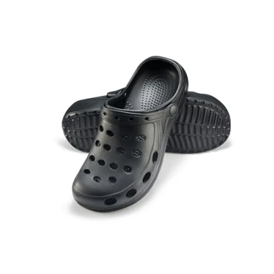 Afbeelding van ESTRO Klompen Heren Tuinklompen Dames voor Unisex Sanitaire Tuinschoenen Gom Schoenen Zomer A02 (42, Zwart)