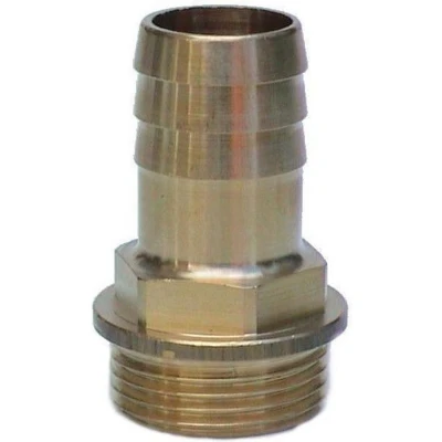 Afbeelding van Messing slangtule 38mm x 1 1/2&quot; buitendraad