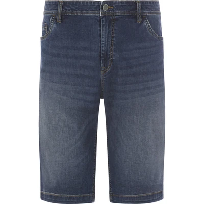Afbeelding van Jan Vanderstorm Bermuda Brolle Jeansshort, Heren, Maat: 54, Blau