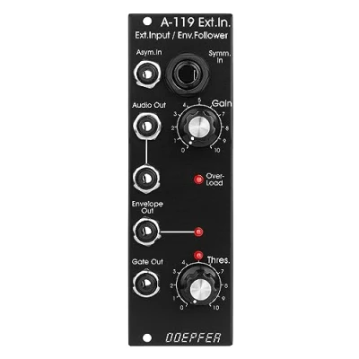 Afbeelding van Doepfer A 119 Ext. Input / Envelope Follower Vintage Edt. Interface modular synthesizer