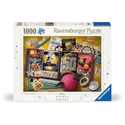 Afbeelding van Ravensburger puzzel Micky Maus Jahr 1970 1000 stukjes.