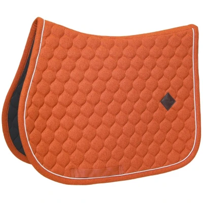 Afbeelding van Zadeldoek melange jumping orange FULL