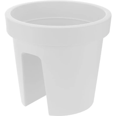 Afbeelding van Basic Ronde Balkonbak 28 Cm Wit