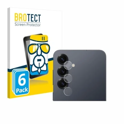 Afbeelding van BROTECT Screenprotector voor Samsung Galaxy S25 Enterprise Edition (ALLEEN Camera Lens) Folie Beschermfolie Beschermglas transparant (6 Stuks)