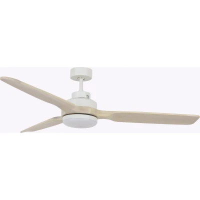 Afbeelding van Beacon Shoalhaven plafondventilator wit 142 cm + lamp