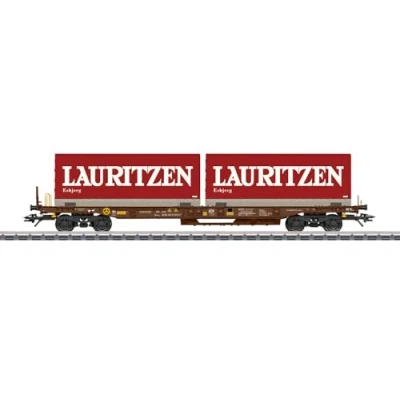 Afbeelding van Märklin 47439 H0 zakwagen Sdgms van de AAE Cargo