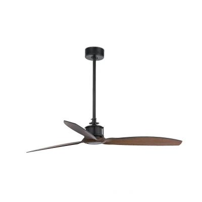 Afbeelding van Faro JUST FAN plafondventilator Hout Zwart Ø128 cm