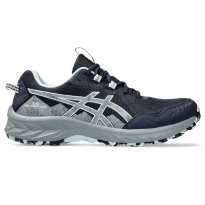 Afbeelding van Asics Gelventure 10 Trail hardloopschoenen, Dames, Maat: 37, Midnight/gravel Textiel/ synthetisch