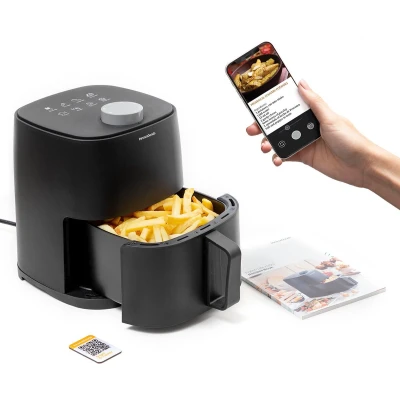 Afbeelding van Hetelucht Friteuse InnovaGoods Fryinn Lite 2000 Zwart 1200 W 2 L