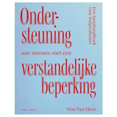 Afbeelding van Ondersteuning aan mensen met een verstandelijke beperking (Paperback)
