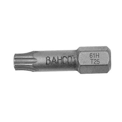Afbeelding van Bahco 5xbits t40 25mm 1/4&quot; extrahard 61H/T40