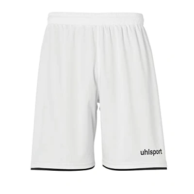 Afbeelding van Uhlsport Club Short Heren Wit / Zwart Maat: M