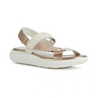 Afbeelding van Geox Spherica Outdoorsandalen, Dames, Maat: 38, Bronze Leer