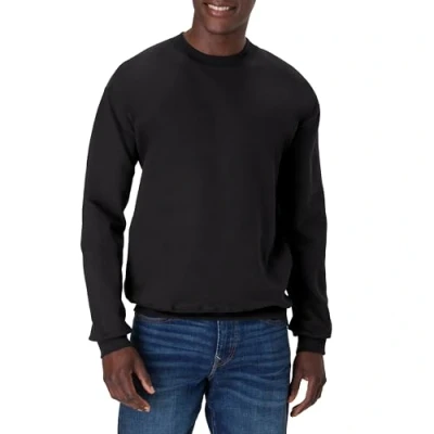 Afbeelding van Hanes Men&#039;s Ultimate Heavyweight Fleece Sweatshirt, Black, Medium