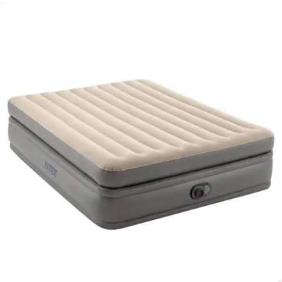 Afbeelding van Intex 64164Np Prime Comfort Luchtbed 203X152X51 Cm Grijs/Beige