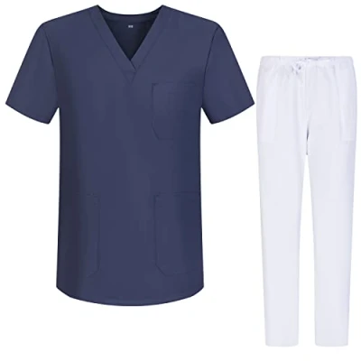 Afbeelding van MISEMIYA Sanitair slaappak, uniseks, medische uniformen, G713 6802, grijs 68, XS