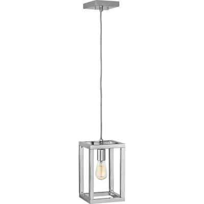 Afbeelding van Hinkley/ Fredrick Ramond LED Pendelarmatuur Ensemble 1X E27 Max 60W Dimbaar Polished Nickel