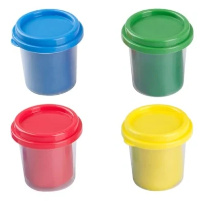 Afbeelding van Play Kleiset 4 Kleuren, 4x56gram
