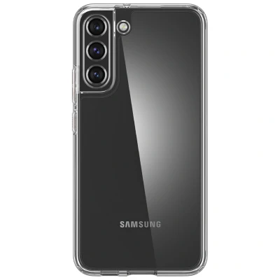 Afbeelding van Samsung Galaxy S22 Plus Hoesje Kunststof Spigen Hardcase/Backcover Transparant Telefoonhoesje Shockproof/Valbescherming