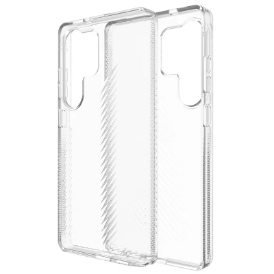 Afbeelding van Samsung Galaxy S25 Ultra Hoesje Siliconen en TPU (zacht) ZAGG Softcase/Backcover Transparant Telefoonhoesje Shockproof/Valbescherming