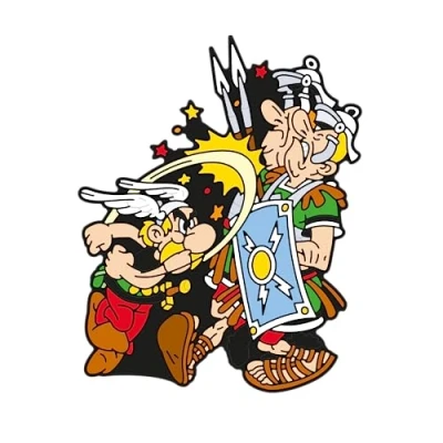Afbeelding van Plastoy Asterix Kauwgom Magneet de Galliër Paff!