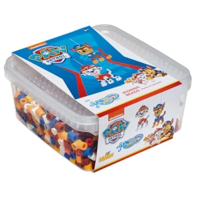 Afbeelding van Hama Doos Maxi Beads Pegboards 900 Strijkkralen Paw Patrol 8752