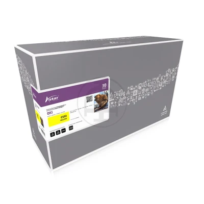 Afbeelding van AS20144 ASTAR OKI Geel 46490605 C/MC toner