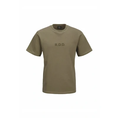 Afbeelding van R.D.D. Royal Denim Division Gedruckt Rundhals Tshirt basic, Heren, Maat: Small, Dusky green