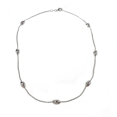 Afbeelding van Orphelia ZK 2569 Ketting Ovals Zilver 925 45 cm