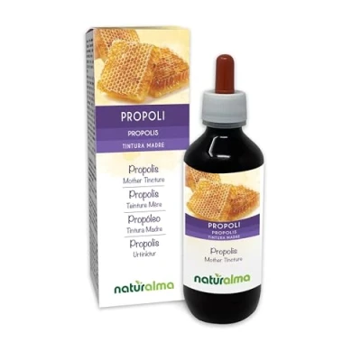 Afbeelding van Propolis (Propolis) hars Alcoholvrije moedertinctuur Naturalma Vloeibaar extract druppels 200 ml Voedingssupplement