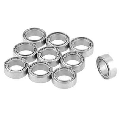 Afbeelding van 10 stuks MR85ZZ metalen kogellagers met dubbele afscherming, miniatuur, 5 x 8 2,5 mm