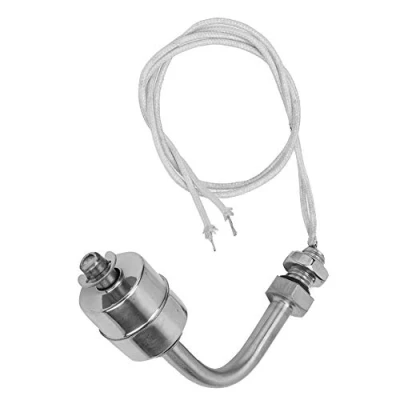 Afbeelding van Vloeistofniveausensor, hittebestendige vlotterschakelaar voor waterniveausensor, 0 220 V, 75 mm, roestvrij staal, zwembad