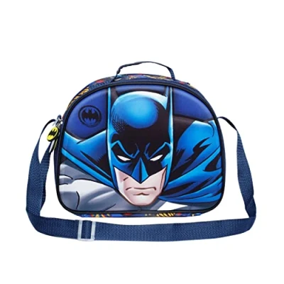 Afbeelding van Karactermania DC Comics Batman Rage 3D Thermische Lunchtas Lunchbox Broodtrommel Blauw