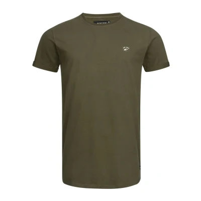 Afbeelding van Indicode Jeans Kloge Tshirt basic, Heren, Maat: Small, Army