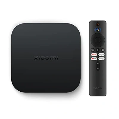 Afbeelding van Xiaomi TV Box S 2nd Gen 4K Ultra HD Streaming Media Player 2GB RAM 8GB ROM Smart Soporta Google Dolby Vision HDR10+ Atmos DTS draadloze projectie dual band WLAN zwart