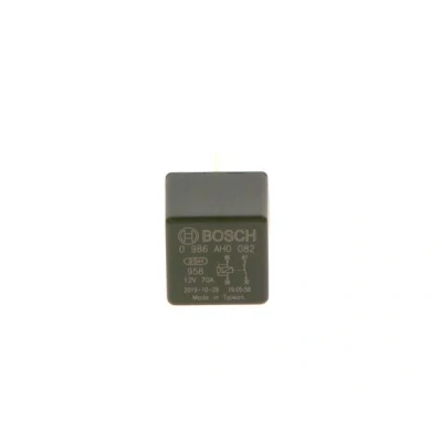 Afbeelding van Bosch 0986AH0082 vermogensrelais 12V 70A, IP5K4, bedrijfstemperatuur van 40 tot 125, sluiterrelais, 4 pinnen