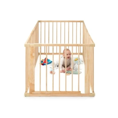 Afbeelding van Dibea DP00581 Babybox 6 Stuks (90 x 68 cm), Hout, Bruin